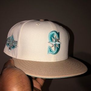 Seattle Mariners 2021 All Star Game Tan/ Teal 2-Tone